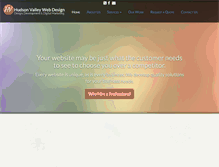 Tablet Screenshot of hudsonvalleywebdesign.net